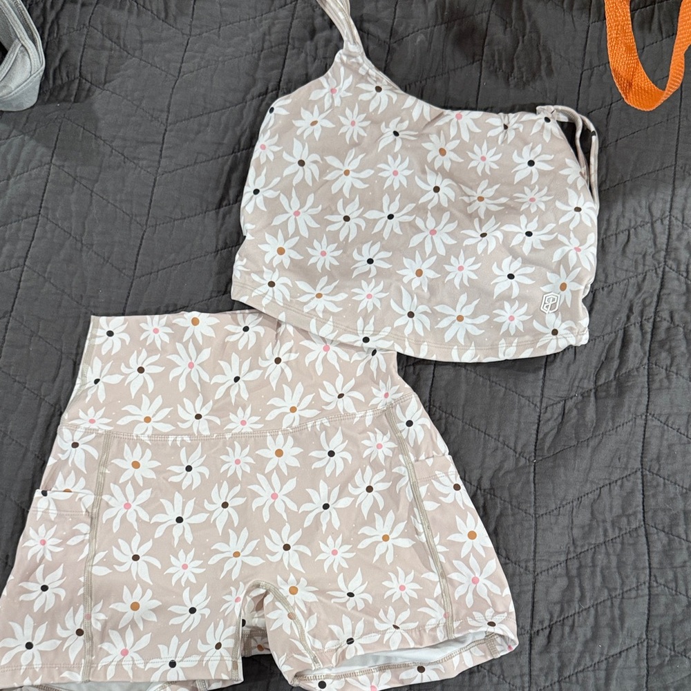 Floral Print Women's Sleepwear Set
